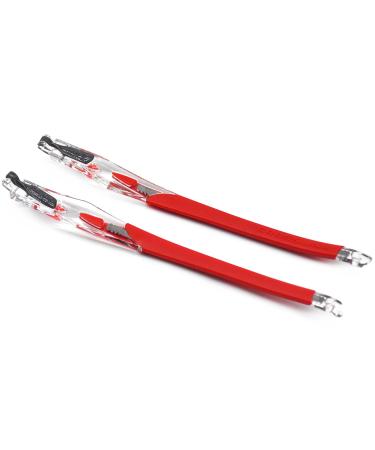 SOODASE Rubber Transparent Replacement Frame Legs For Oakley Crosslink Sweep/Switch Glasses Frame Red