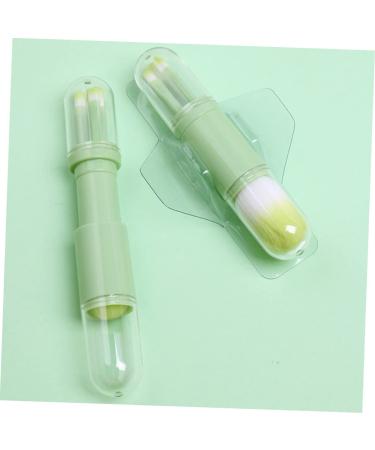 Buy 2 Sets Telescopic Dual Ended Makeup Brushes - Versatile Cosmetics Tools for Loose Powder & Eyeshadow - Ideal for International Shipping - Buy Online on GoSupps.com