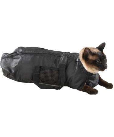 Buy Soonhua Cat Grooming Bag | Adjustable Bathing & Swimming Solution | Anti-Scratch Breathable Fur Care Pocket - Buy Online on GoSupps.com