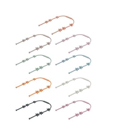 Buy Silicone Pacifier Chain & Clip | Anti-Loss Baby Toy & Essential Bite Ring Fall-Proof & Safe for Kids - Buy Online on GoSupps.com