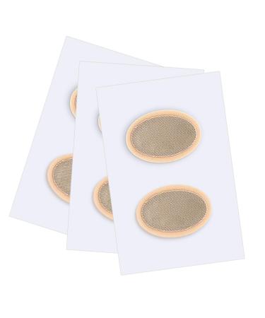 HONMEET 3 Sheets Latex Corn Stickers Foot Calluses Anti-wear Small Oval Stickers Anti-wear Feet Random Stickers 3 Sheets (skin Color Foot Protectors for Feet High Heel Protectors