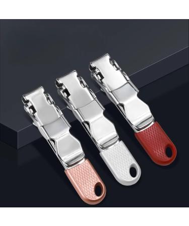 Thin Nail Clipper Portable Stainless Steel Nail Toe Cutter Trimmer Scissor Carbon Steel Manicure Pedicure Tool (Color : 3pc-Mix) - Buy Online on GoSupps.com