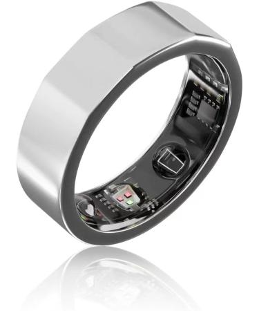 Smart Ring Health Tracker for Blood Oxygen Sleep Tracking Heart Rate Pedometer APP Body Temperature Compatible with iOS and Android Long Endurance NFC Wireless Charging (12) 9 - Buy Online on GoSupps.com