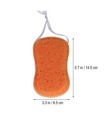 8pcs Soft Bath Sponge Set for Kids & Adults - Assorted Color Loofah Scrubbers - Buy Online on GoSupps.com