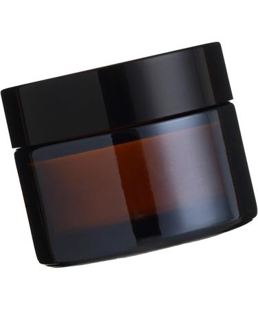 Cream Jar Glass Cosmetic Jar Light Shielding Empty Sample Container with Leakproof Lid for Lotion Cream Powder (20g) 20g Brown - Buy Online on GoSupps.com