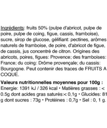 LE ROY REN Fine Grocery Assorted 13 Fruit Pastes "Origin" 155 g. (13 Fruit Paste: 155 g.) - Buy Online on GoSupps.com
