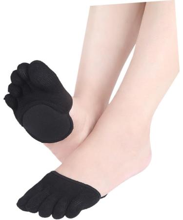 GLEAVI 10 Pairs Full Toe Socks & Metatarsal Foot Pads for High Heels - Reusable Cushions & Five Fingers Shoe Pads - Buy Online on GoSupps.com
