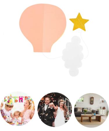 Alipis Festival Paper Pendant Lamp - Hot Air Balloon Party Decoration | Wedding & Holiday D cor Supplies - Buy Online on GoSupps.com