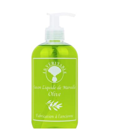 LE V RITABLE The Genuine - Marseille Liquid Soap with Olive Oil - 300 ml - Natural Handmade Soap - Traditionally Made - Paraben-Free Sulfate-Free - Sensitive Skin - Vegan - Made in France