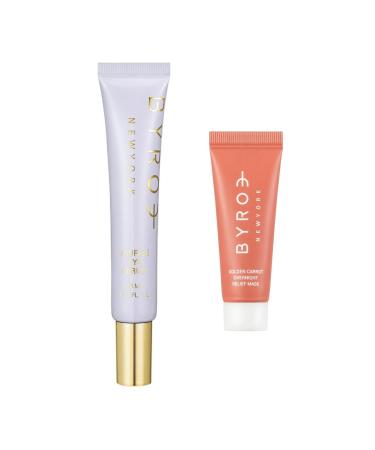 Byroe Truffle Eye Serum and Free-Bonus Golden Carrot Relief Mask Mini | Visibly Firm Treat Puffiness and Smooth Fine Lines and Wrinkles | Overnight Facial Mask Antioxidant-Rich