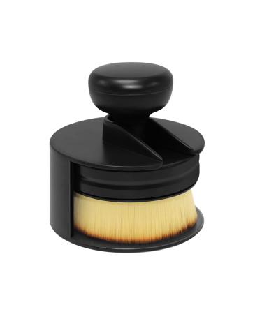 Falliny Foundation Makeup Brush, Travel Kabuki Foundation Brush for Face & Body, Large Full Coverage Makeup Brushes for Blending Liquid, Cream or Flawless Powder Cosmetics Round
