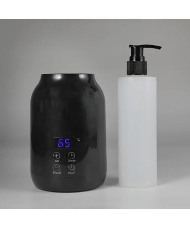 Colcolo Black Oil Warmer for Bottles - Heated Massage Oil & Lotion Warmer with 2 Empty Bottles | Best Massage Tools - Buy Online on GoSupps.com