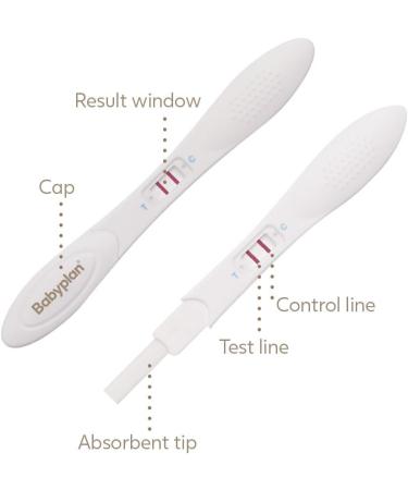 Pregnancy Test Midstream Early Detection | HCG 10mIU Very Sensitive | Hygienic Pregnancy Testing for Baby Planning | Easy-to-Use Long Stick Design | (10) - Buy Online on GoSupps.com
