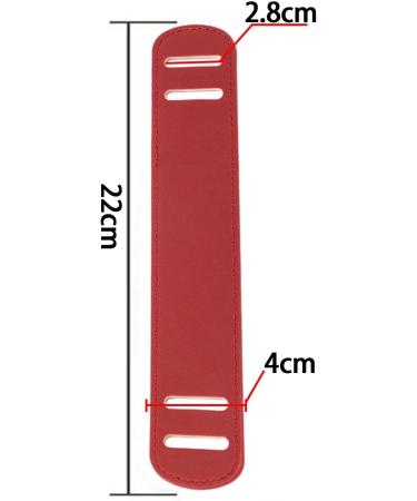 UxicRuya Leather Shoulder Strap Replacement Shoulder Rest for Laptop Case Tote red L - Buy Online on GoSupps.com
