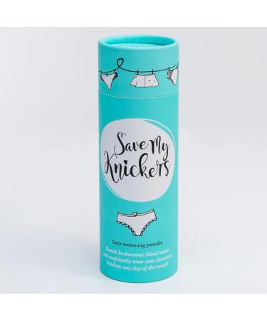 Save My Knickers - Blood Stain Remover - Perfect for underwear clothes sheets bedding pyjamas.