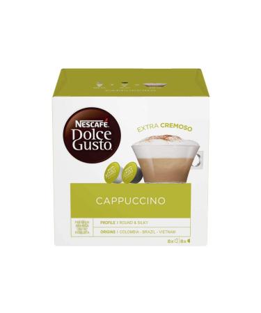 NESCAF Nescafe Dolce Gusto Cappuccino Pack of 6 boxes of 6 x 16 capsules