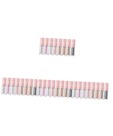 Mipcase 32 Pcs Eye Shadow Liquid Eyeshadow Glitter Eyeshadow Compact Eyeshadow Makeup Tools Eyeshadow Makeup Eye Makeup Eye Glitter Makeup Eye Highlight Eyeshadow Cosmetic Accessories Miss