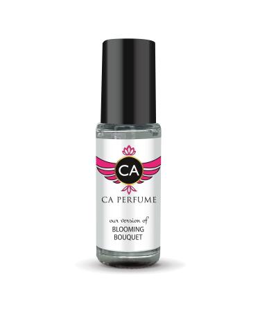 CA Perfume Impression of Blooming Bouquet For Women Replica Fragrance Body Oil Dupes Alcohol-Free Essential Aromatherapy Sample Travel Size Concentrated Long Lasting Attar Roll-On 0.14 Fl Oz/4ml-X1