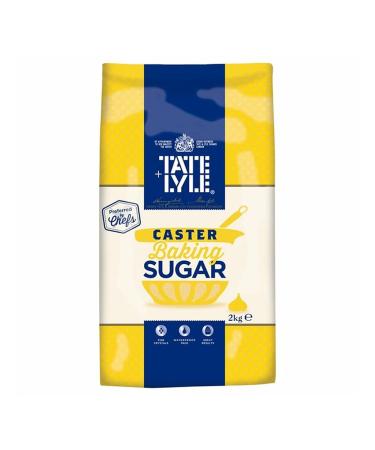 Tate & Lyle Caster Sugar 2KG 2 kg (Pack of 1)