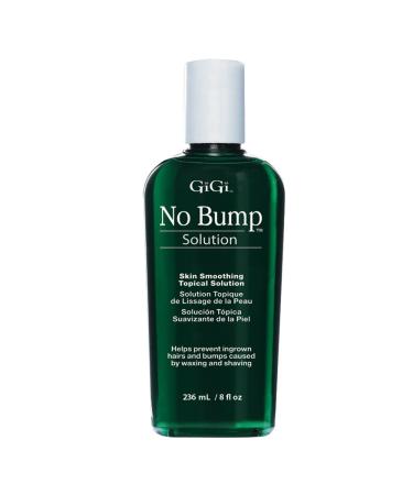 GiGi No Bump Skin Smoothing Topical Solution for after shaving  waxing or laser hair removal treatment 8 fl oz 8 Fl Oz (Pack of 1) Topical Solution