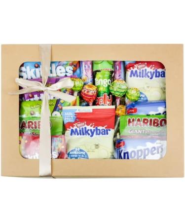 Candy Sweets Hamper Gift Selection Gift Box for Boys Girls Kids All Occasions Birthdays Party Mother's Day Easter Favours - Children's Favourite Set 2 - Buy Online on GoSupps.com