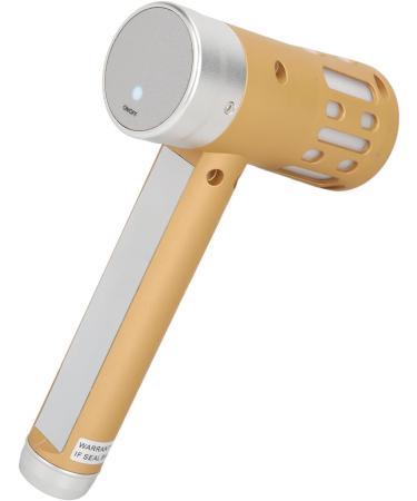 Buy Electrical Massage Hammer with 650nm Red Massage Lighting - Handheld Gold Body Massager for Fatigue Relief - Buy Online on GoSupps.com