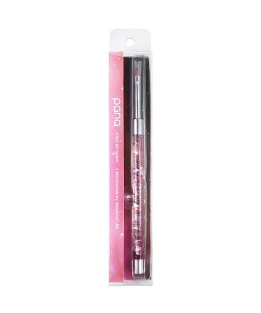 PANA 3D Kolinsky Nail Art Brush- Pink Glitter Handle Size 4 - Professional Acrylic Sculpture Brush for Manicures & Pedicures - Buy Online on GoSupps.com