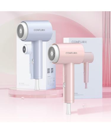 Travel Hair Dryer 1100W Ionic Light Hair Dryer with Wind Concentrator Low Noise Overheat Protection Ideal for Vacation - Buy Online on GoSupps.com