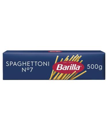 G n rique Barilla Spaghettoni Pasta No. 7 500 g 500 g Pack of 4 Sold as a Set