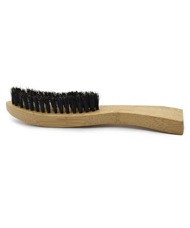Magiclulu 3-in-1 Beard Brush & Travel Toothbrush - Wild Boar Bristles Beard Care Tool for Men | Ideal Men's Grooming & Travel Kit - Buy Online on GoSupps.com