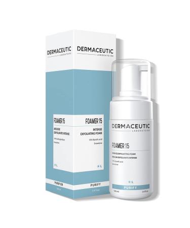 Dermaceutic Foamer 15-Gentle foaming cleaner-brightening facial laundry-peeling cleaner for a clear and light complexion-100 ml - Buy Online on GoSupps.com