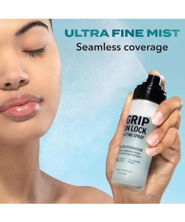 Grip On Lock Setting Spray Alcohol-Free 16 Hour Hold Dewy Finish Hydrating. Pack Of 1 - Buy Online on GoSupps.com