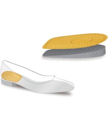 Fabacare Corbby Heel Pro Premium Leather Orthopedic Shoe Inserts - Comfortable Heel Pillow & Wedge for Heel Spur Relief - Ideal for Walking & Running - Buy Online on GoSupps.com