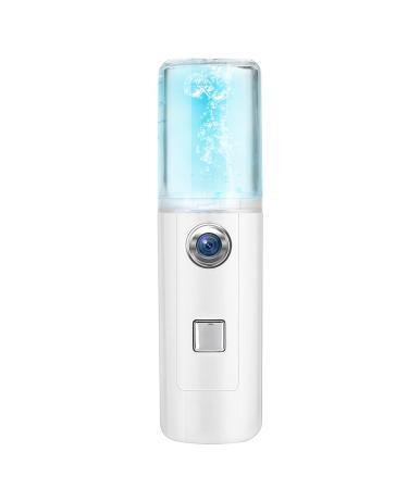 30ml USB Mini Size Nano Mist Spray Portable Facial Steamer Atomization Mister Facial Moisturizing Mist Sprayer for Face Hydrating Daily Makeup