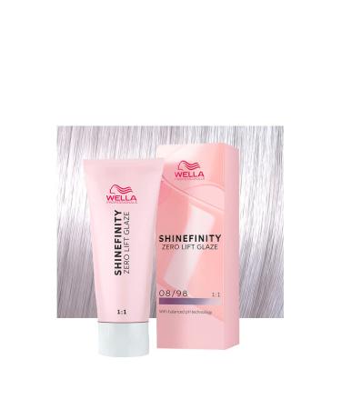 Wella Shinefinity Silver Pearl 08/98 Light Blonde Cendrè Pearl 60ml - demi-permanent coloring