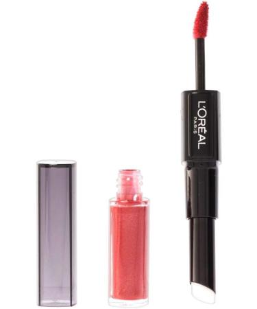 L'Oreal Paris Infallible 24HR 2 Step Lipstick 507 Relentless Rouge - Long-Lasting Lip Color - Buy Online on GoSupps.com