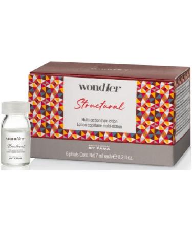  Professional By Fama Professional By Fama Wondher Structural Hair Lotion 6 x 5 ml Softening that perfectly restructures damaged and damaged hair and makes it soft and shiny - Buy Online on GoSupps.com