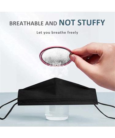 Black Disposable Face Masks 100 Pack - 3 Ply Breathable Adult Dust Masks - Buy Online on GoSupps.com