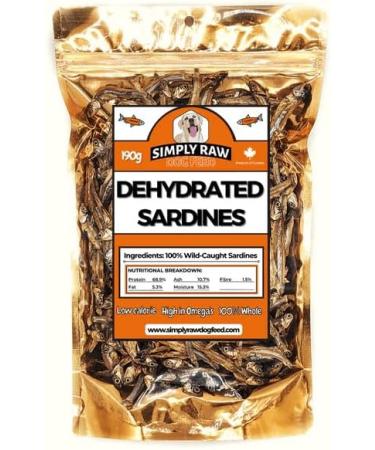Dehydrated Whole Sardines for Dogs and Cats Natural Treat - Buy Online on GoSupps.com