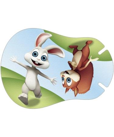 Buy Ortopad Bamboo Adhesive Eye Patches - 30 Pack Medium Size Animal Designs (Polar Bear Dog Bunny/Squirrel) | International Shipping Available - Buy Online on GoSupps.com