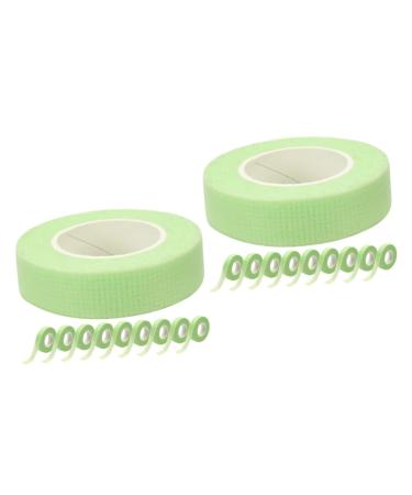 FOMIYES 20 Rolls Lash Extension Tape Scissor Bumper Pro Tape Makeup Supplies Lash Supplies for Lash Techs Eyelid Tape Eye Pads Lash Extensions Non-woven Fabric Lifting Belt Eyelash