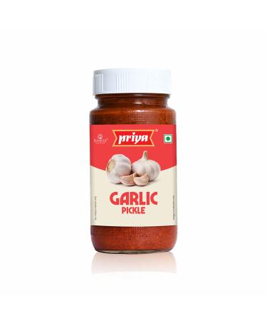 Priya Garlic Pickle 300g - Buy Online on GoSupps.com