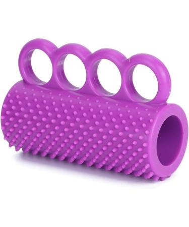 Hand Grip Strengthening Finger Wrist Exercise Purple High Elastic PU 44 in 123g Squeeze Ball for Stroke Hemiplegia Rehabilitation - Buy Online on GoSupps.com