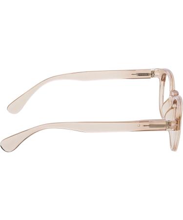 Shop Peepers by PeeperSpecs Smith Round Blue Light Blocking Reading Glasses - Tan 46 + 0 | International Shipping Available - Buy Online on GoSupps.com