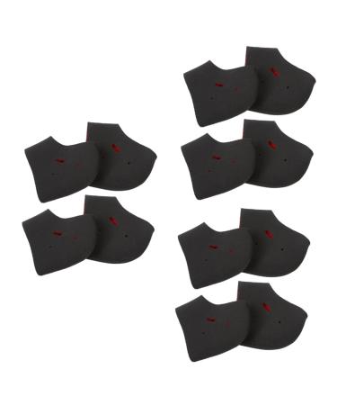 Mobestech 6 Pairs Heel Insole Heat Socks Sports Support Cushion Ankle Support Brace Foot Protector Universal Men and Women