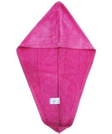 Super Absorbent Microfiber Hair Towel Wrap for Quick Drying - Red Rose - Buy Online on GoSupps.com