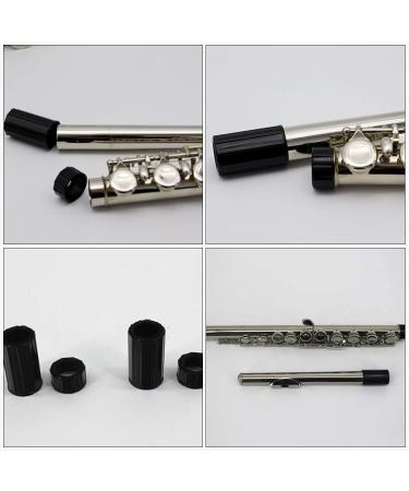 5 Set C Flute Protector Covers | Flute Accessories & Repair Tools | Brass Fittings & Plastic Hole Plugs for Flute Protection - Buy Online on GoSupps.com
