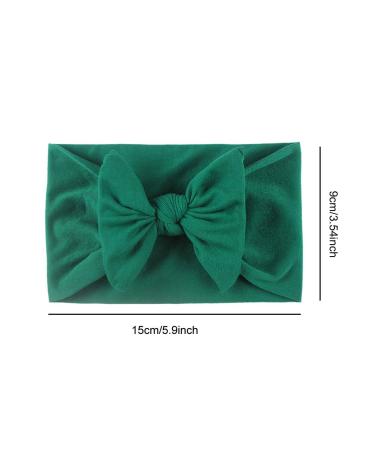 15-Pack Elastic Stretchable Nylon Loop Hair Bands for Toddler & Baby Girls Super Soft Monochrome Top Knot Headwraps & Accessories - Buy Online on GoSupps.com
