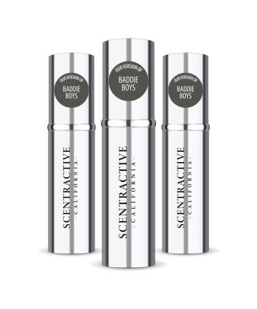 CA Perfume Impression of Carolina H. Baddie Boys For Men Replica Version Fragrance Dupes Concentrated Long Lasting Eau de Parfum Spray Refillable Atomizer Bottle 0.17 Fl Oz/5ml-X3 CAROLINA H. BADDIE BOYS IMPRESSION 0.51 Fl Oz (Pack of 1)