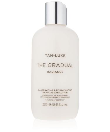 TAN-LUXE The Gradual - Illuminating Gradual Tan Lotion, 250ml - Cruelty & Toxic Free… Radiance (With Shimmer)
